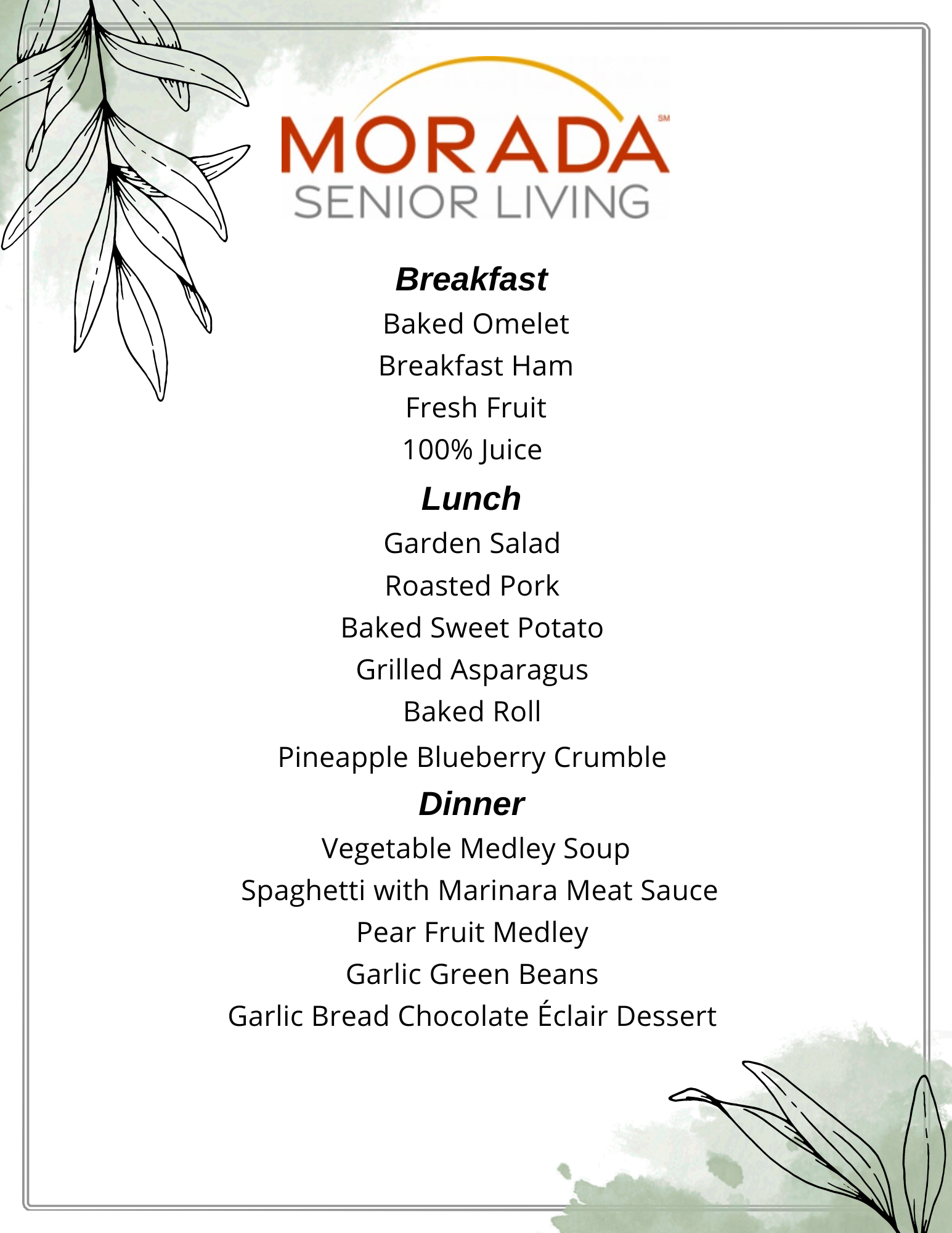 Morada Sample Website Menu (1)